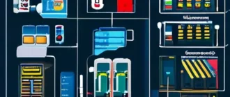 Иллюстрация защиты кибербезопасности в энергетике: IT/OT сегментация и защита критической инфраструктуры